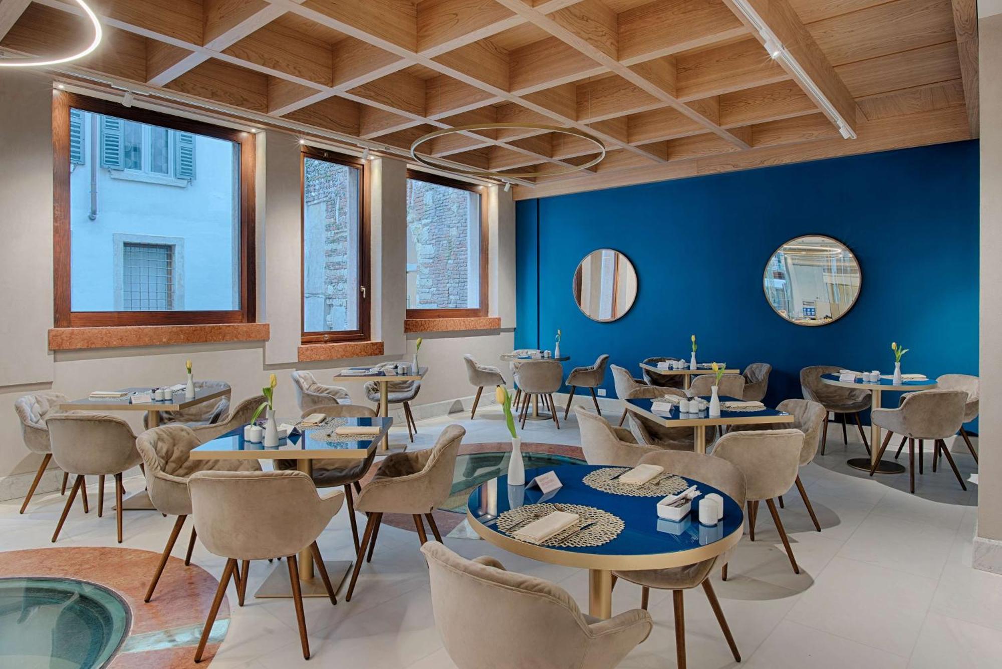 Nh Collection Palazzo Verona Exteriör bild Restaurant